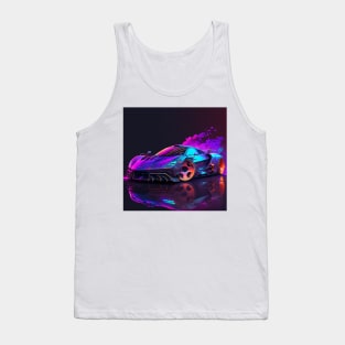 Living in Colour Sports Car Tank Top